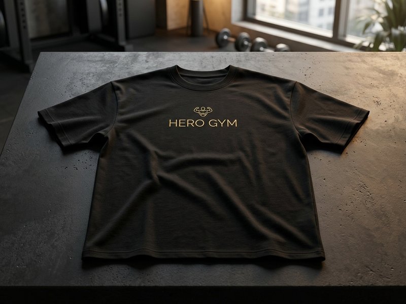 Hero Gym Heavyweight Oversized Tee